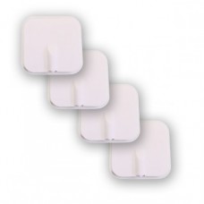 Square 4.5cm x 4.5cm Silicone Electrodes, 4 pack